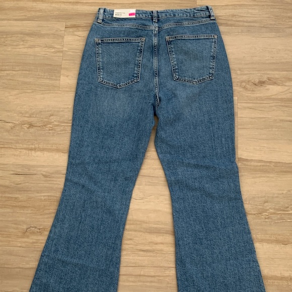 Topshop Dree High Rise Kick Flare Jeans - Picture 5 of 5